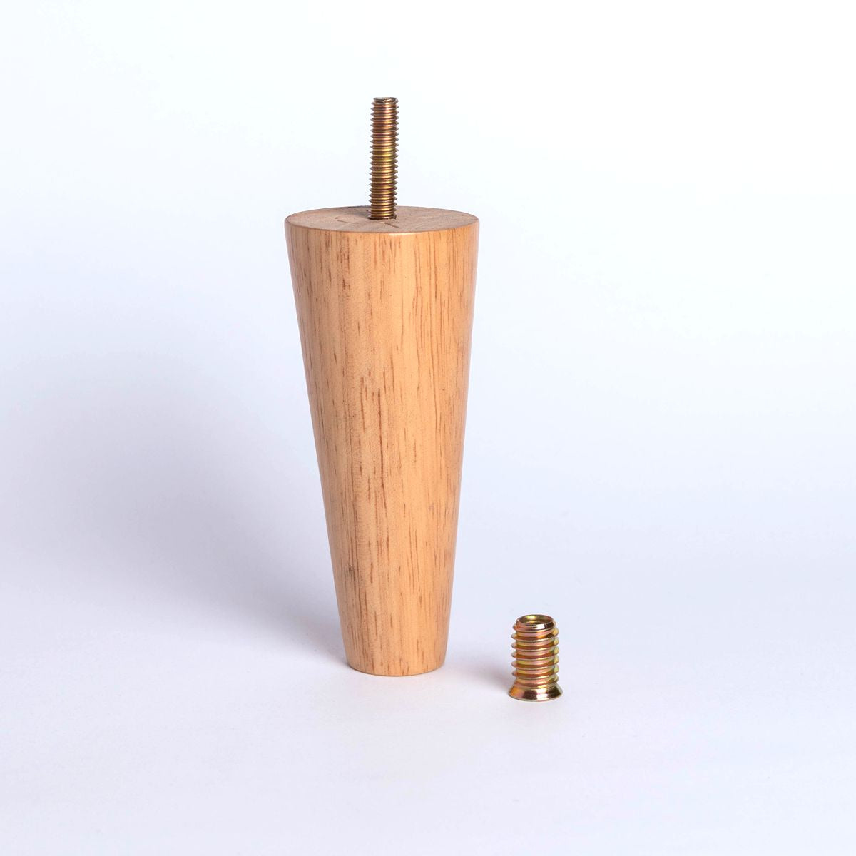 Pata para mueble, sofá o silla moderna. Madera. Pata madera. Patas de muebles. Alta calidad y despacho express. La Tapiceria. Compra Online.EF TL1012