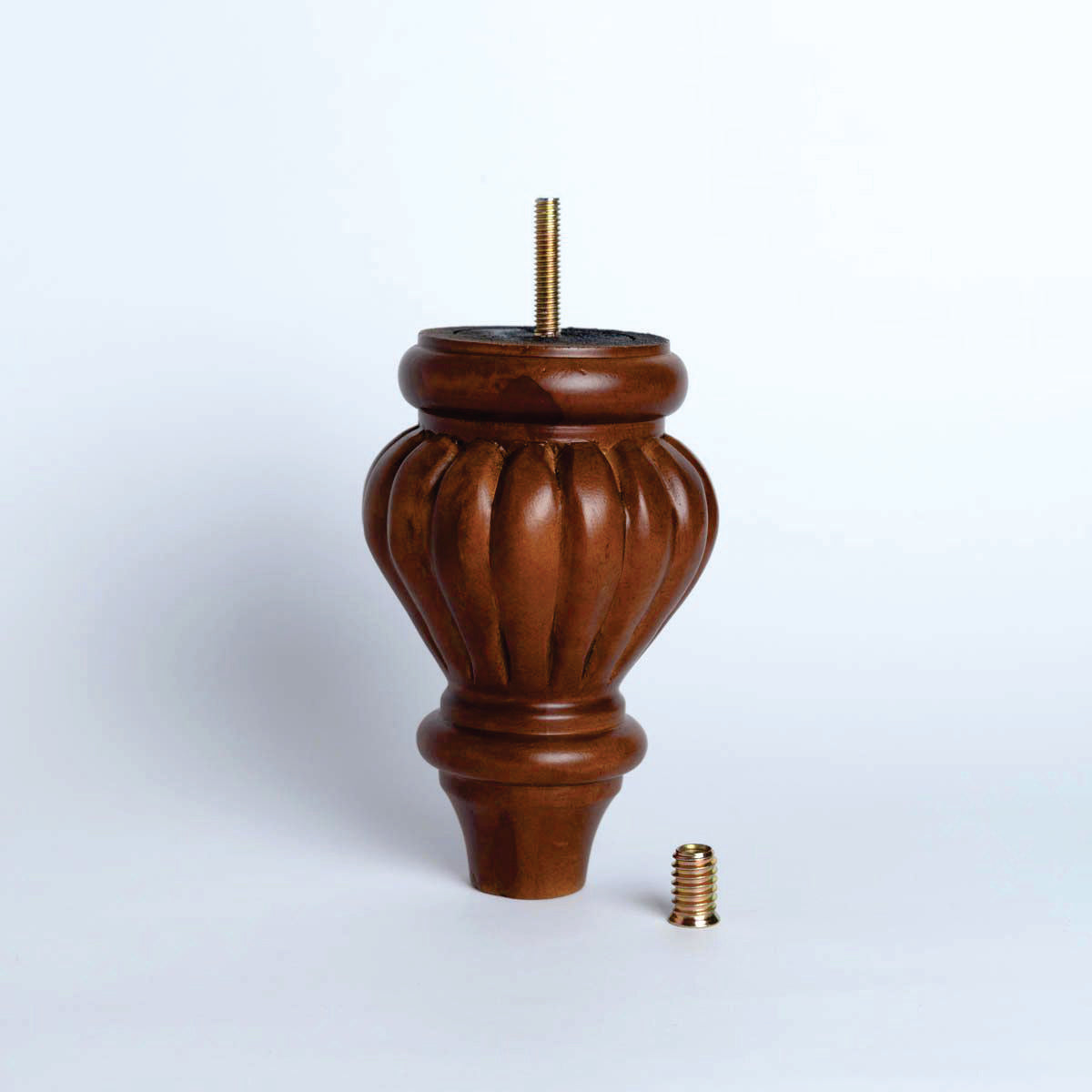 Pata para mueble, sofá o silla moderna. Madera. Pata madera. Patas de muebles. Alta calidad y despacho express. La Tapiceria. Compra Online. EF A067 O