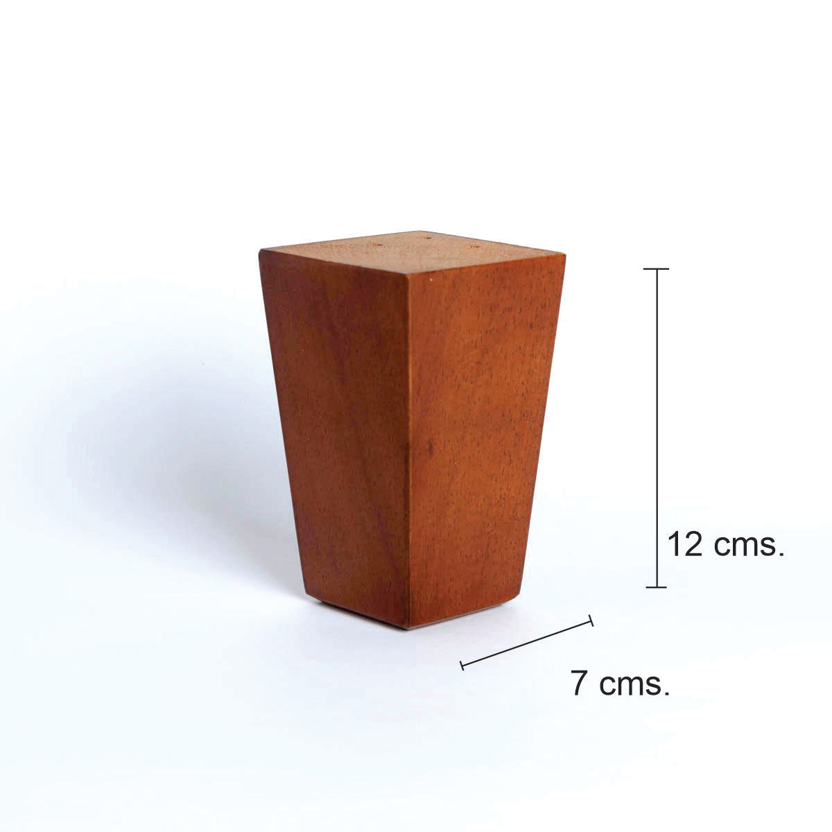 Pata para mueble, sofá o silla moderna. Madera. Pata madera. Patas de muebles. Alta calidad y despacho express. La Tapiceria. Compra Online. EF EV01 O