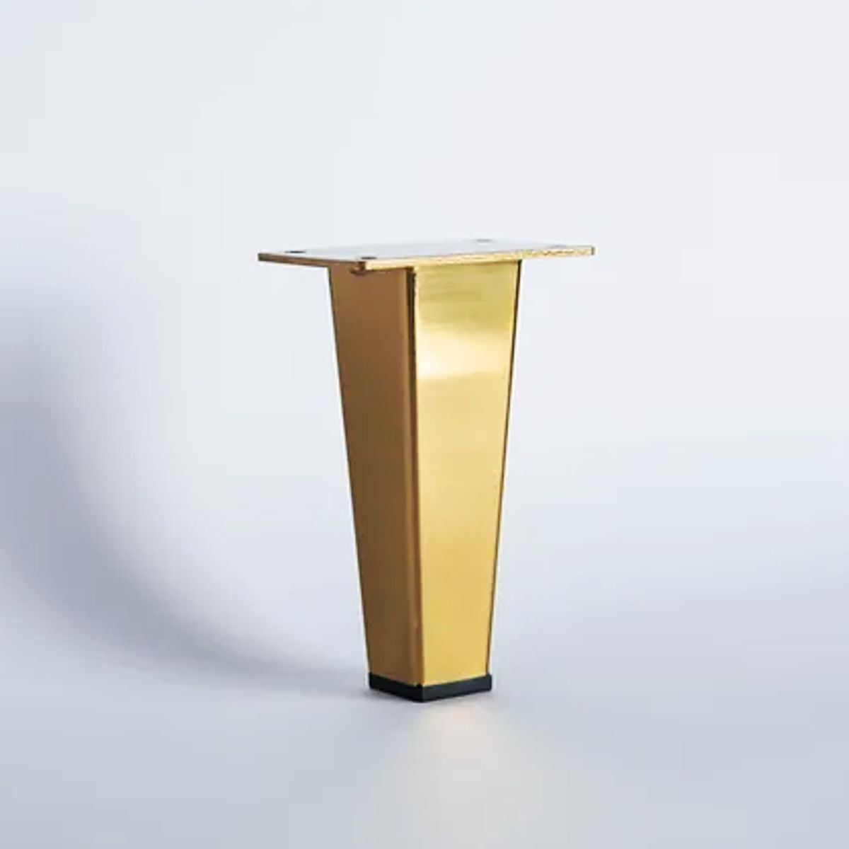 Pata metálica F-045, 15 Alto-PATA METALICA-Estas patas están diseñadas para combinar funcionalidad y estilo, ofreciendo soporte sólido y un diseño adaptable a diversos tipos de muebles. Su estructura permite un montaje sencillo y aporta un acabado elegante que se integra perfectamente en cualquier ambiente decorativo. Disponemos de una variedad de formas, alturas y estilos para ajustarse a tus necesidades y preferencias.-1 unidad-PATAS-La Tapicería