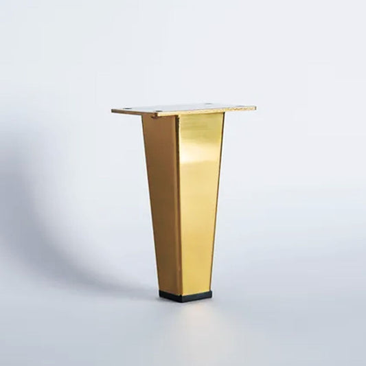 Pata metálica F-045, 15 Alto-PATA METALICA-Estas patas están diseñadas para combinar funcionalidad y estilo, ofreciendo soporte sólido y un diseño adaptable a diversos tipos de muebles. Su estructura permite un montaje sencillo y aporta un acabado elegante que se integra perfectamente en cualquier ambiente decorativo. Disponemos de una variedad de formas, alturas y estilos para ajustarse a tus necesidades y preferencias.-1 unidad-PATAS-La Tapicería