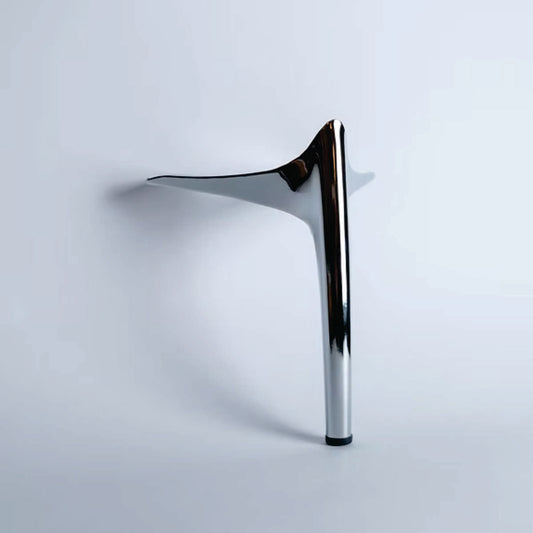 Pata para mueble, sofá o silla moderna. Acero, metal. Pata metálica. Patas de muebles y sofa. Alta calidad y despacho express. La Tapiceria. Compra Online. MQ B-075