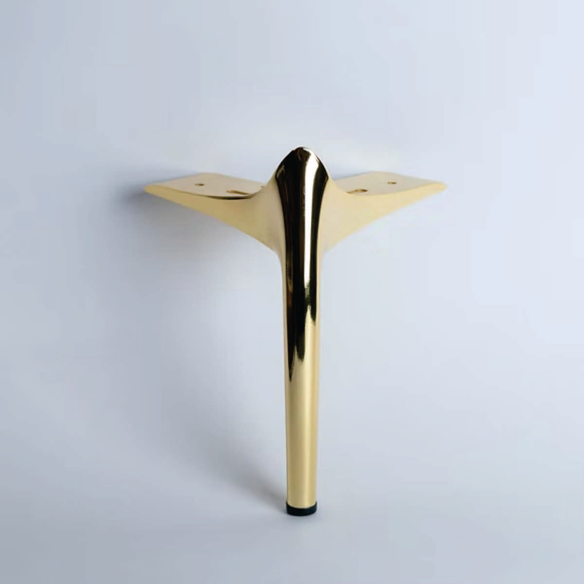 Pata para mueble, sofá o silla moderna. Acero, metal. Pata metálica. Patas de muebles. Alta calidad y despacho express. La Tapiceria. Compra Online. MQ B-075 G