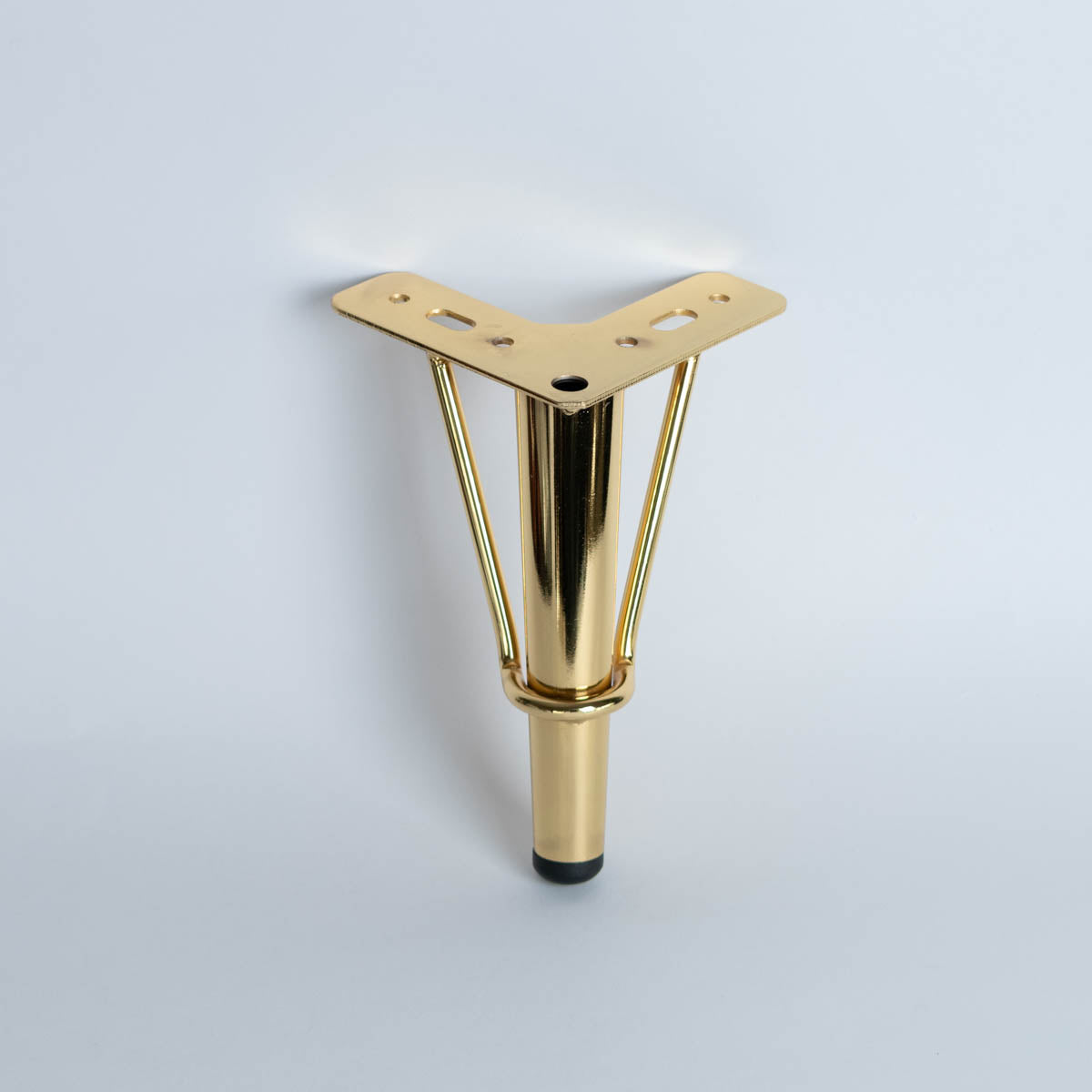 Pata para mueble, sofá o silla moderna. Acero, metal. Pata metálica. Patas de muebles. Alta calidad y despacho express. La Tapiceria. Compra Online. MQ C-013 G