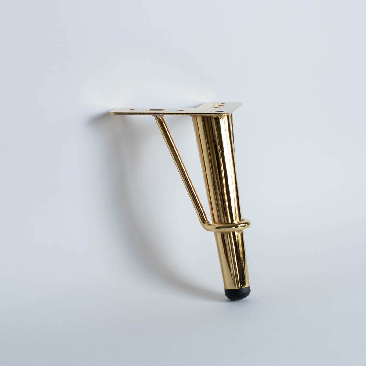 Pata para mueble, sofá o silla moderna. Acero, metal. Pata metálica. Patas de muebles. Alta calidad y despacho express. La Tapiceria. Compra Online. MQ C-013 G