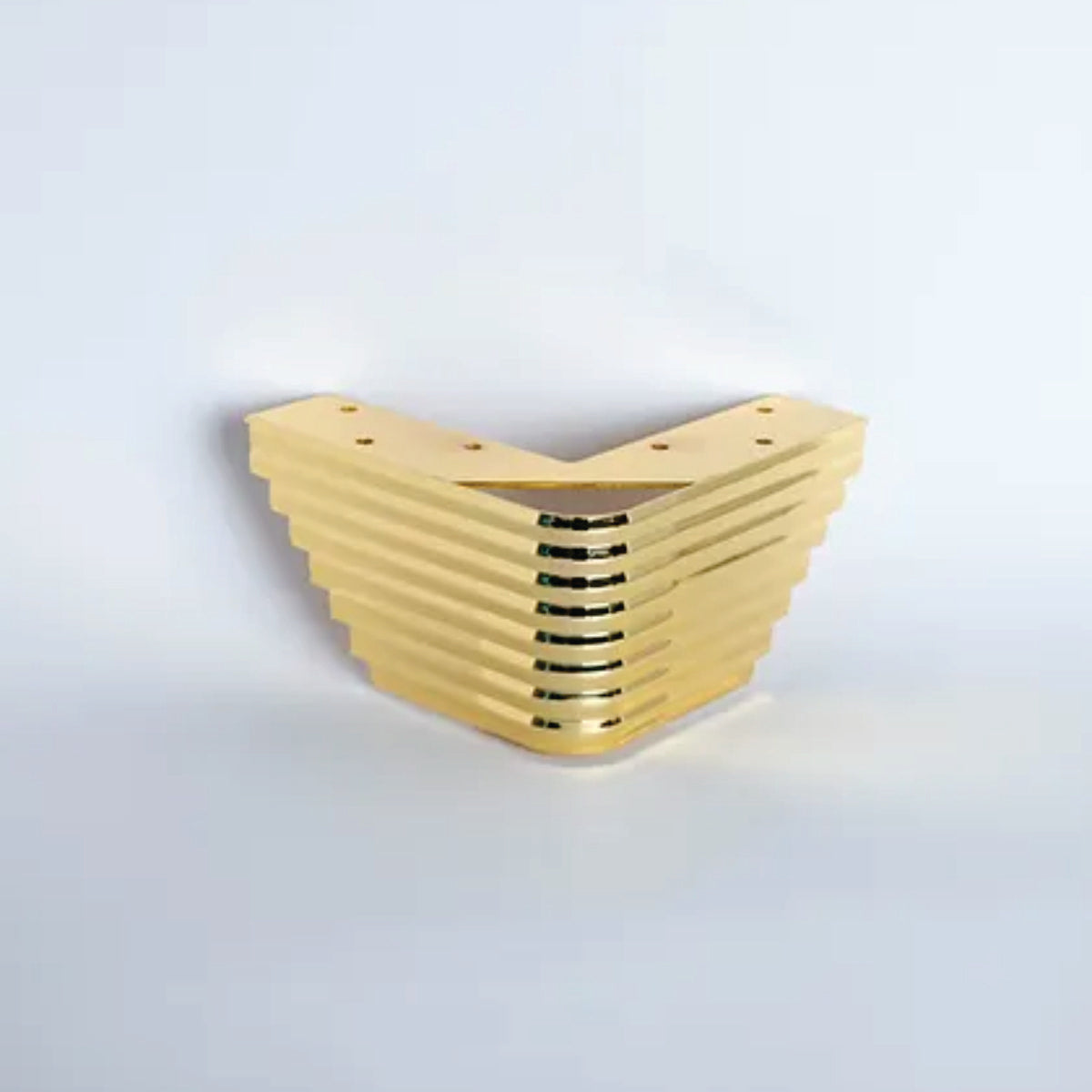 Pata para mueble, sofá o silla moderna. Acero, metal. Pata metálica. Patas de muebles. Alta calidad y despacho express. La Tapiceria. Compra Online. MQ K-024 G 8