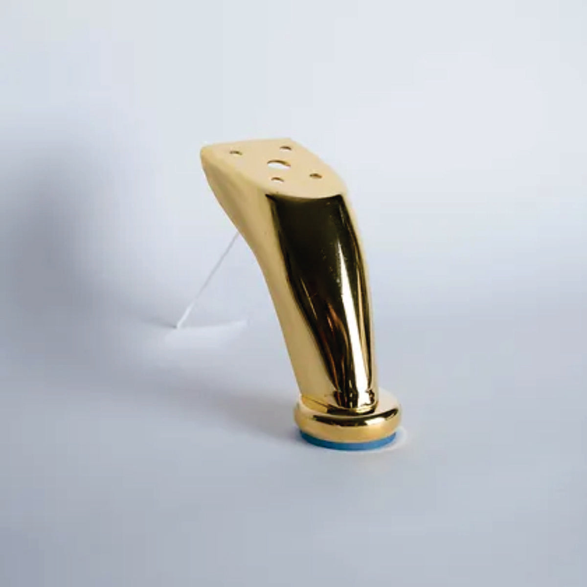 Pata para mueble, sofá o silla moderna. Acero, metal. Pata metálica. Patas de muebles. Alta calidad y despacho express. La Tapiceria. Compra Online. MQ MI-014 G