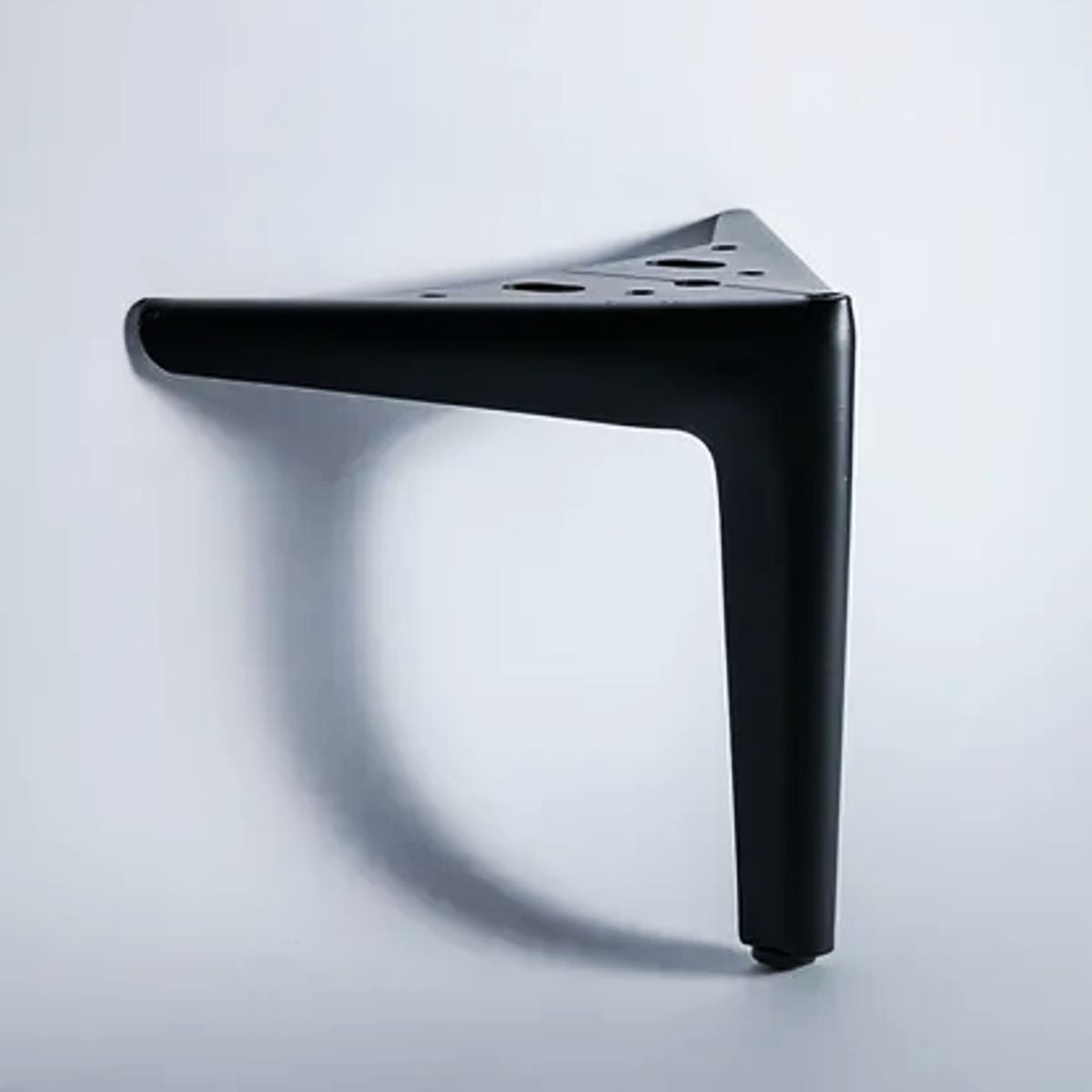 Pata para mueble, sofá o silla moderna. Acero, metal. Pata metálica. Patas de muebles. Alta calidad y despacho express. La Tapiceria. Compra Online. MQ MS-377 B