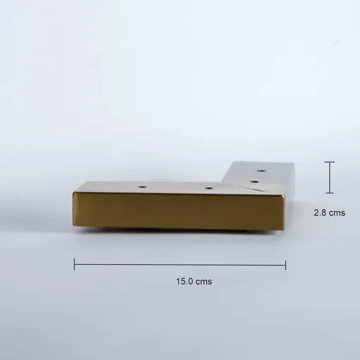 Pata para mueble, sofá o silla moderna. Acero Inoxidable. Pata metálica. Patas de muebles. Alta calidad y despacho express. La Tapiceria. Compra Online. MQ MZ-049 G 28