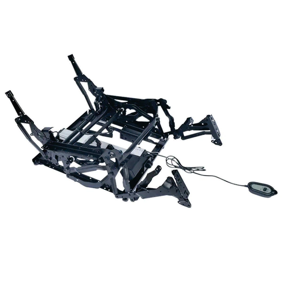 Mecanismo reclinable eléctrico R5302, 53,5 cms ancho-Mecanismo Reclinable Eléctrico: Comodidad a tu Alcance Experimenta el lujo del descanso con el mecanismo reclinable eléctrico. Diseñado para ofrecer máxima comodidad y durabilidad, este sistema es ideal para sofás, sillones y butacas de alta gama. Funcionamiento silencioso y suave: Disfruta de un movimiento fluido con solo presionar un botón. Diseño compacto y versátil: Perfecto para integrarse en múltiples estilos de muebles. Materiales de alta calidad: