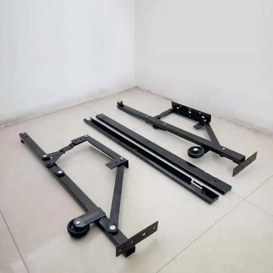 Mecanismo cama auxiliar SH021 c/corredera y ruedas-El mecanismo de cama auxiliar con corredera y ruedas es un sistema diseñado para transformar un mueble, como un sofá o diván, en una cama adicional de forma rápida y sencilla. Este mecanismo permite ocultar una cama debajo del mueble principal, ahorrando espacio y ofreciendo una solución práctica para invitados o para espacios reducidos.-1 unidad-Accesorios-La Tapicería