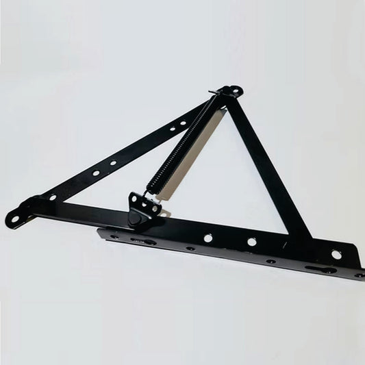 Bisagra cama SH03A Par-Bisagra para cama con resorte de alta resistencia, ideal para camas abatibles y muebles con tapas pesadas. Permite una apertura y cierre suave y controlado. Diseño robusto y duradero para uso prolongado. Características: Material: Acero reforzado Mecanismo: Resorte de alta resistencia Uso: Camas abatibles, muebles con tapas Apertura: Controlada y suave Beneficios: Durabilidad: Materiales de alta calidad para uso prolongado. Funcionalidad: Apertura y cierre suave y seguro. Resistencia: