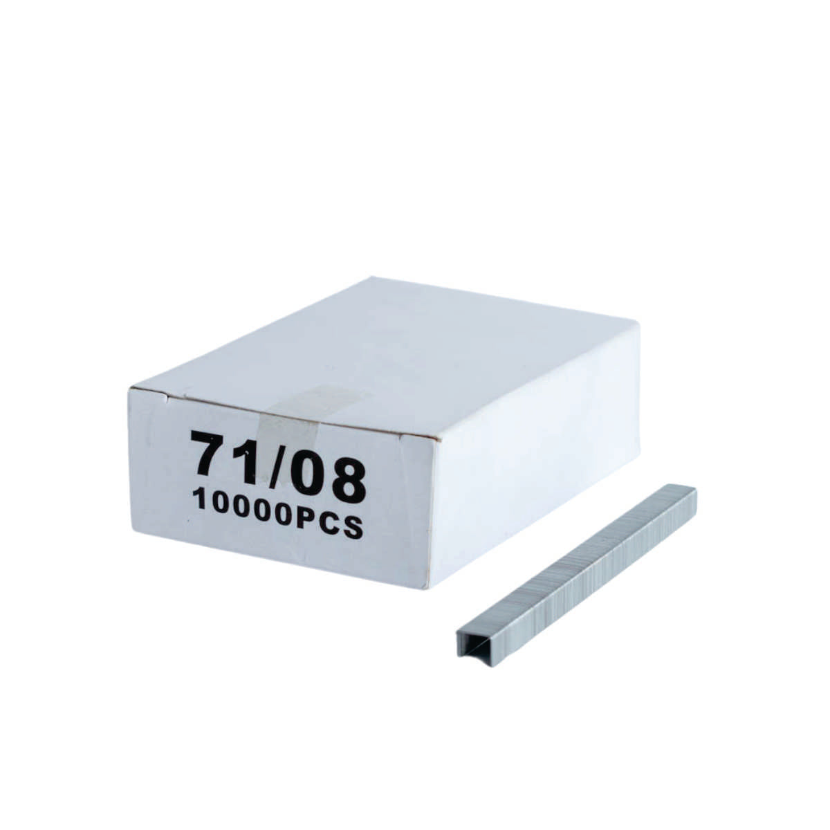 Corchetes  grampa para trabajos de tapicería, decoración o manualidades. La tapiceria Online. Corchete para Grapadora en caja. Unidades. QY 71-08