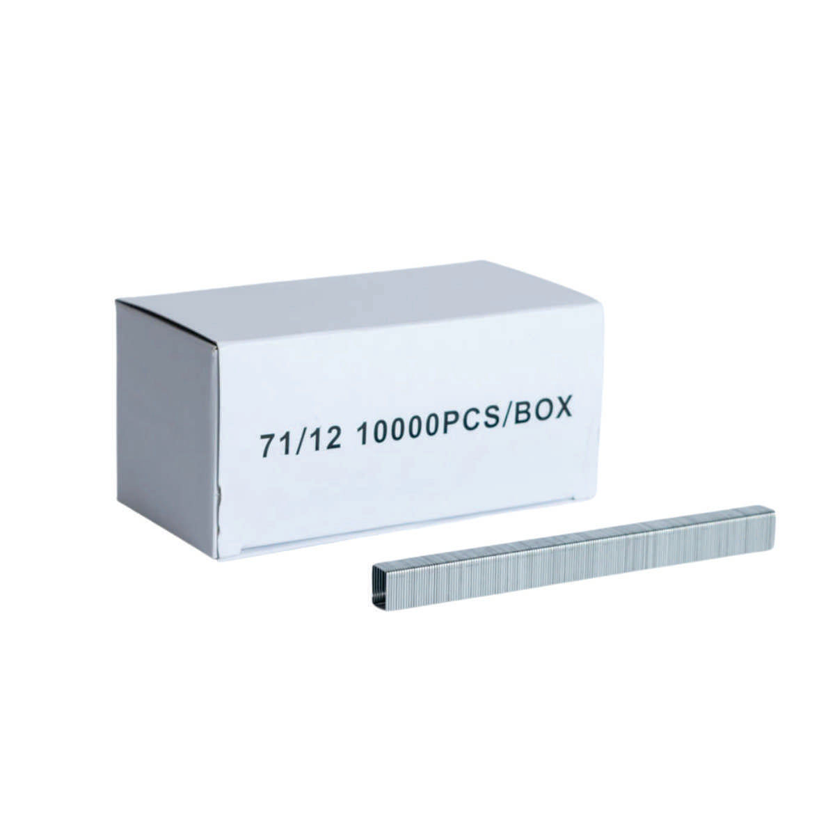 Corchetes para trabajos de tapicería, decoración o manualidades. La tapiceria Online. Corchete para Grapadora en caja. Unidades. QY 71-12