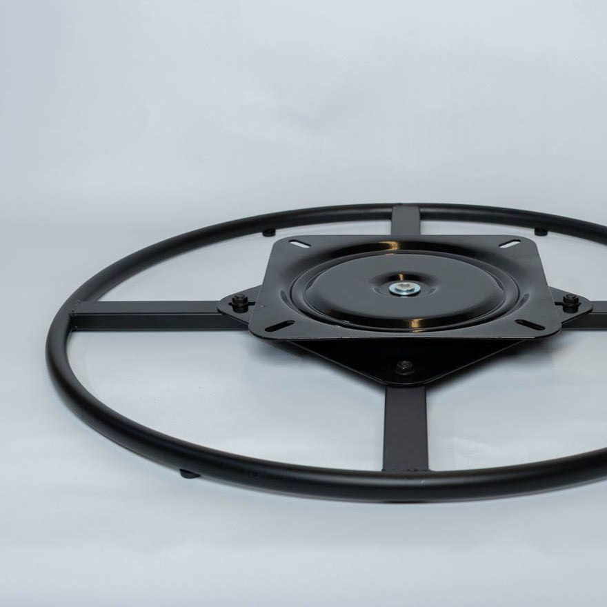 Base giratoria BG01 D60cm-BASE GIRATORIA-Base giratoria robusta y silenciosa, diseñada específicamente para sillones berger. Permite una rotación suave de 360 grados, ideal para mayor comodidad y funcionalidad. Fabricada con materiales de alta resistencia para una durabilidad excepcional. Características: Material: Acero reforzado Rotación: 360 grados Diseño: Específico para sillones berger Resistencia: Alta capacidad de carga Beneficios: Comodidad: Rotación completa para fácil acceso y movimiento. Durabili