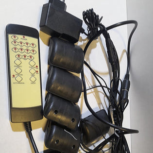 Set masaje 7 posiciones MC01-Este Set de Masaje de 7 Posiciones para Sofá, diseñado para transformar tu experiencia de descanso y relajación. Este set te permite convertir cualquier sofá en un oasis de bienestar, ofreciendo una variedad de masajes y posiciones para aliviar el estrés y la tensión acumulada. Características principales: 7 Posiciones de masaje: Disfruta de una amplia gama de opciones de masaje, desde vibración suave hasta masajes más intensos, adaptándose a tus necesidades y preferencias. Cont