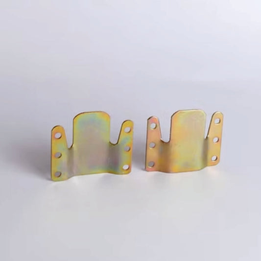 Conector de muebles para sofá, soporte de conector de sofá de Metal Premium con tornillos. Terminacion muebles. Tapiceria. Accesorios. QY X-75