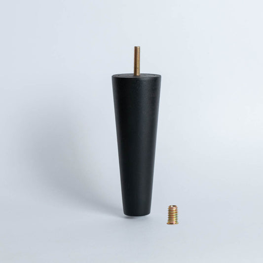 Pata para mueble, sofá o silla moderna. Madera. Pata madera. Patas de muebles. Alta calidad y despacho express. La Tapiceria. Compra Online.EF TL1015 D55 B