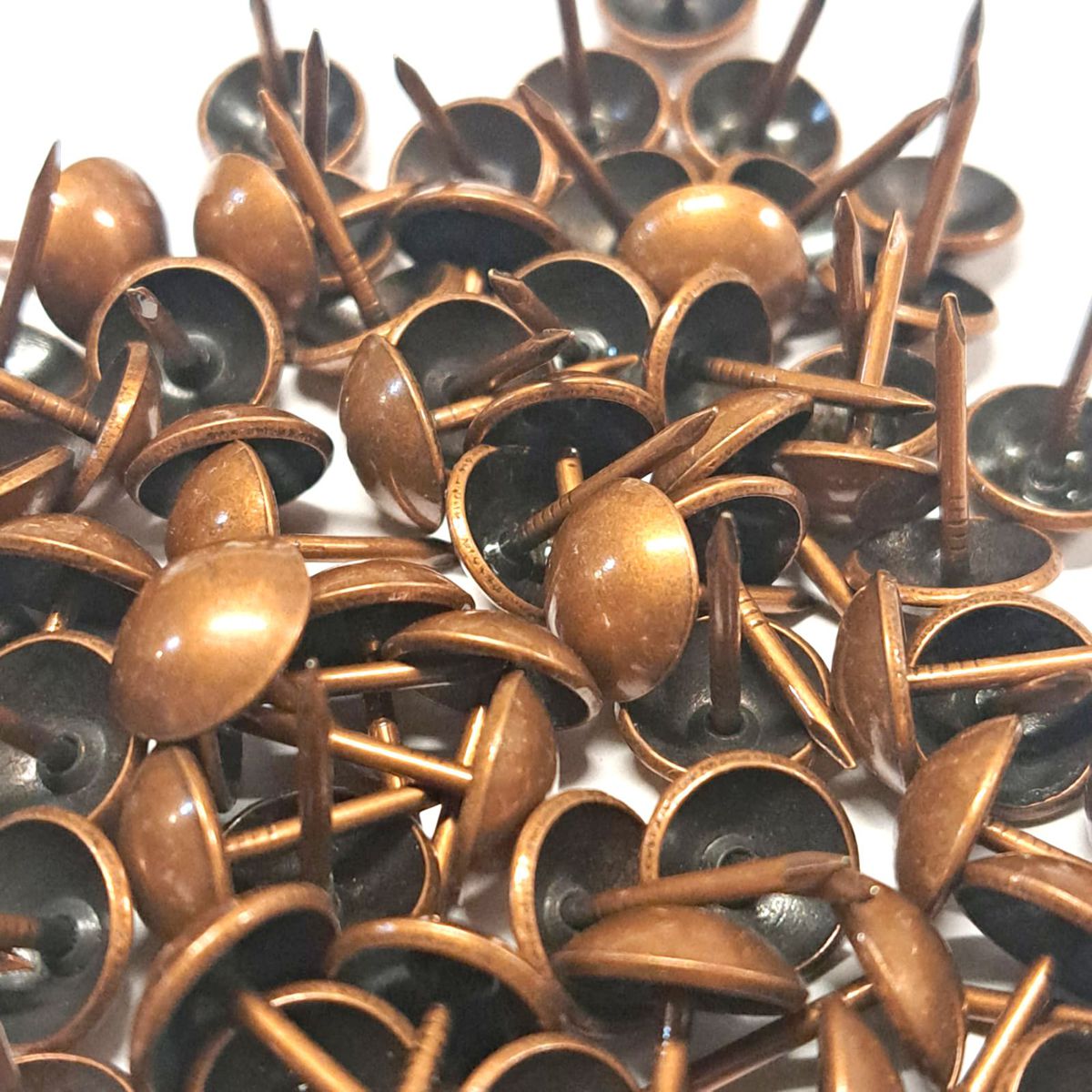 Clavo Tapicero Y011, 11 mm. , 500 unds.-TACHAS-Clavos Tapiceros Decorativos Dale un toque único y elegante a tus muebles con nuestros clavos tapiceros. Disponibles en una amplia variedad de modelos y colores, estos clavos combinan funcionalidad y estilo, perfectos para resaltar detalles en sofás, sillas, cabeceros y más. Fabricados con materiales de alta calidad, garantizan durabilidad y un acabado profesional. Elige entre diseños clásicos, modernos o vintage para personalizar cada proyecto con precisión y