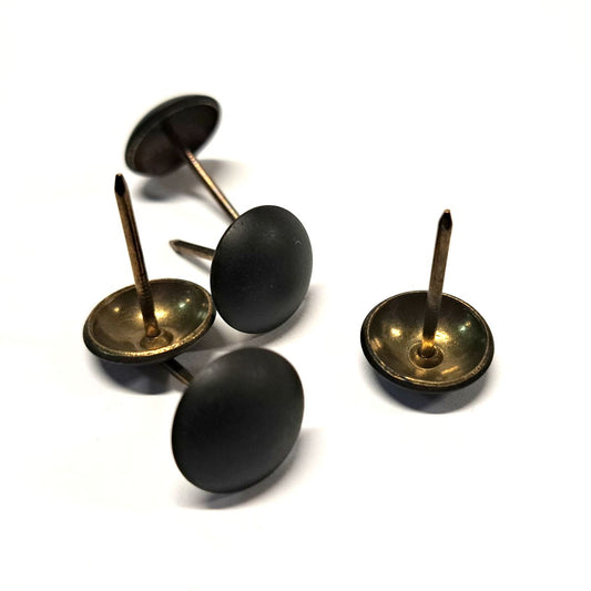 Pack de clavos tapiceros decorativos para sillones, cabeceros y sofas. Variedad de formas y colores. Niquelado piramide. Diseños. Terminacion de muebles.ZM Y012MB