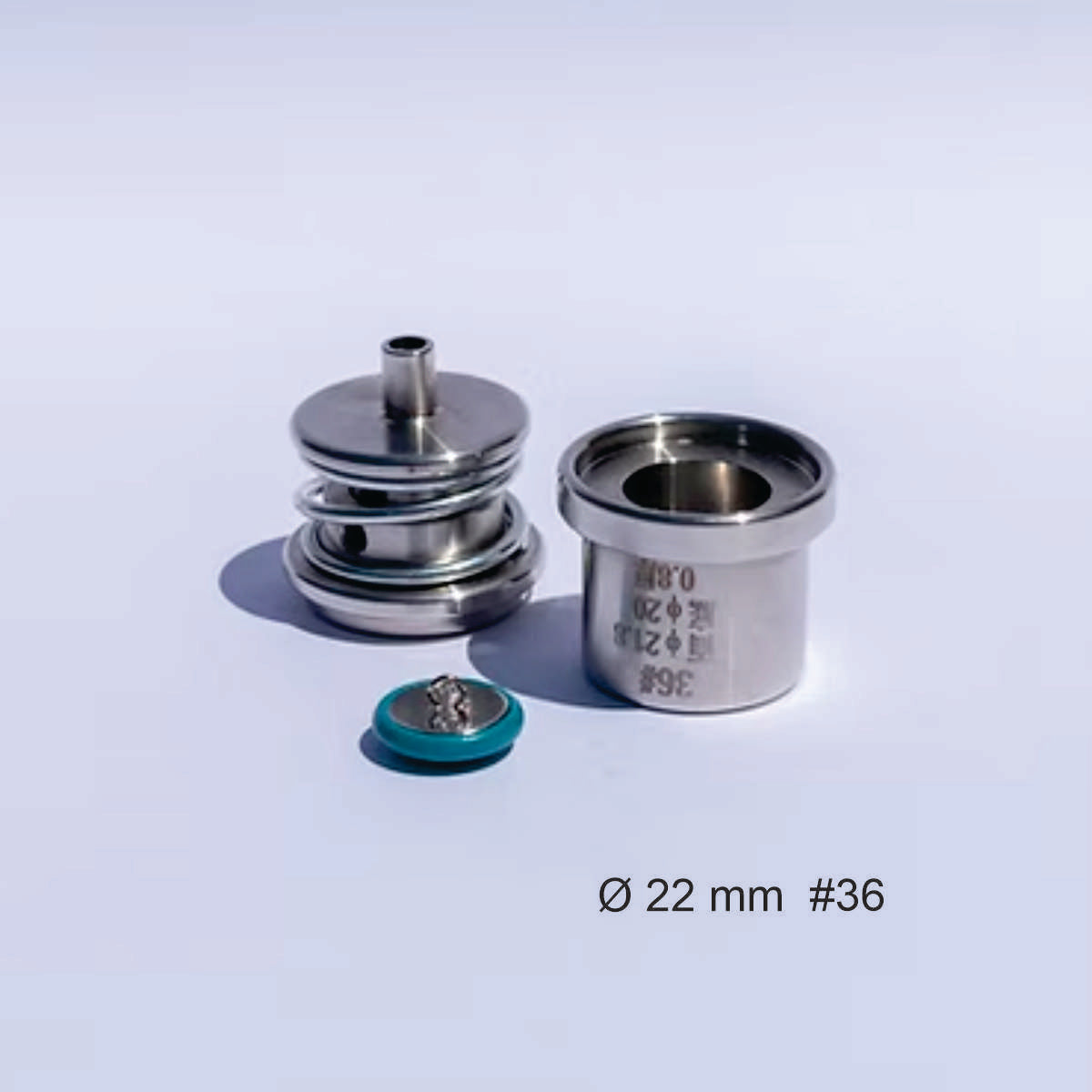 Matriz para forrar botones MSSB, 22 mm.-ZM MSSB22-La Tapicería
