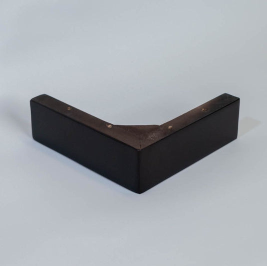 Pata madera B007, 4 Alt., 19 Larg., 19 Anc.