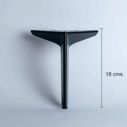 Pata para mueble, sofá o silla moderna. Acero, metal. Pata metálica. Patas de muebles. Alta calidad y despacho express. La Tapiceria. Compra Online. MQ B-084 B