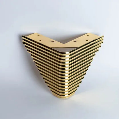 Pata para mueble, sofá o silla moderna. Acero, metal. Pata metálica. Patas de muebles. Alta calidad y despacho express. La Tapicería. Compra Online. MQ K-024 G 15