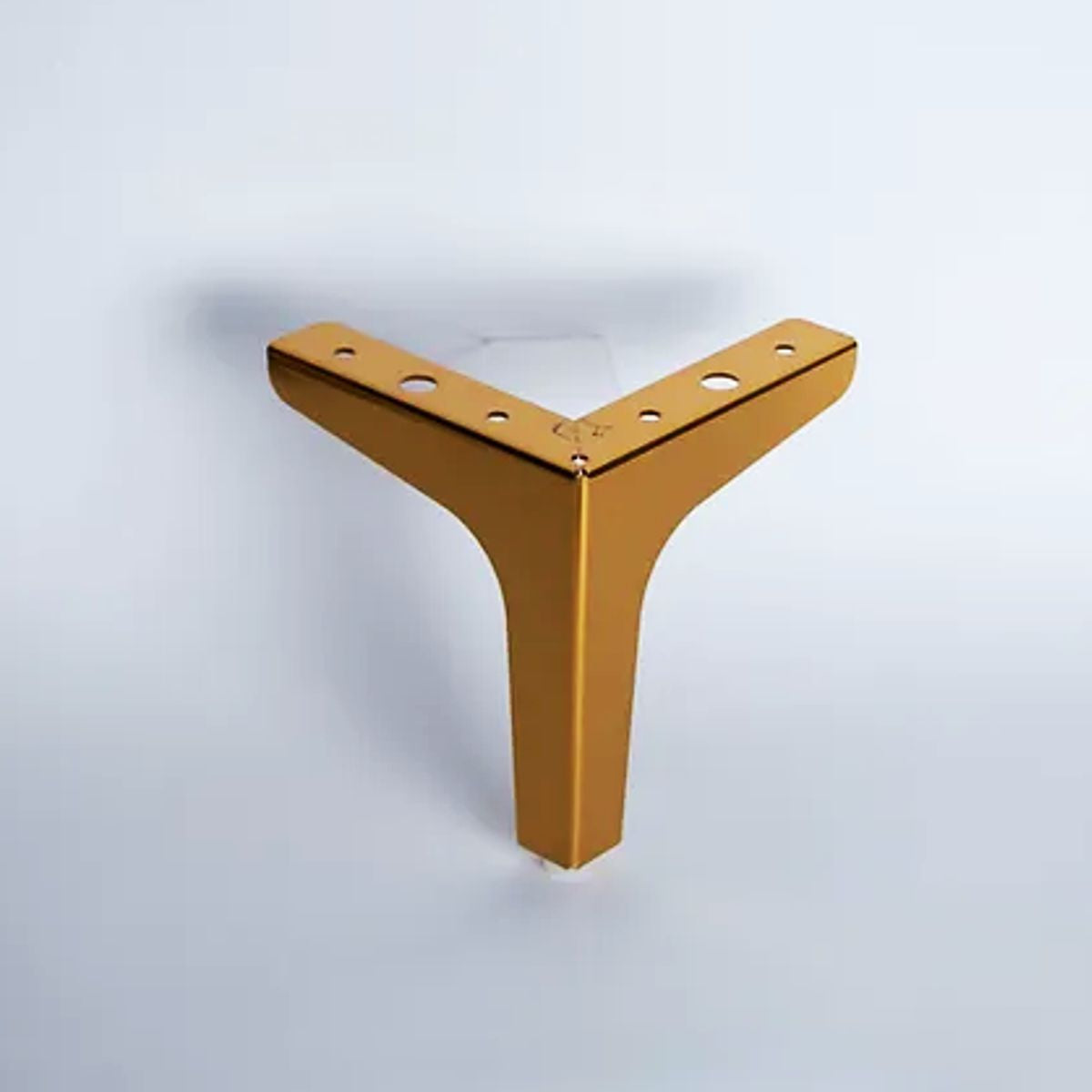 Pata para mueble, sofá o silla moderna. Acero, metal. Pata metálica. Patas de muebles. Alta calidad y despacho express. La Tapicería. Compra Online. MQ MI-127 G