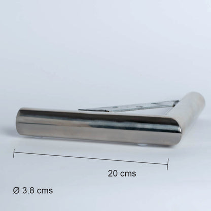 Pata para mueble, sofá o silla moderna. Acero Inoxidable. Pata metálica. Patas de muebles. Alta calidad y despacho express. La Tapiceria. Compra Online. MQ MS-027