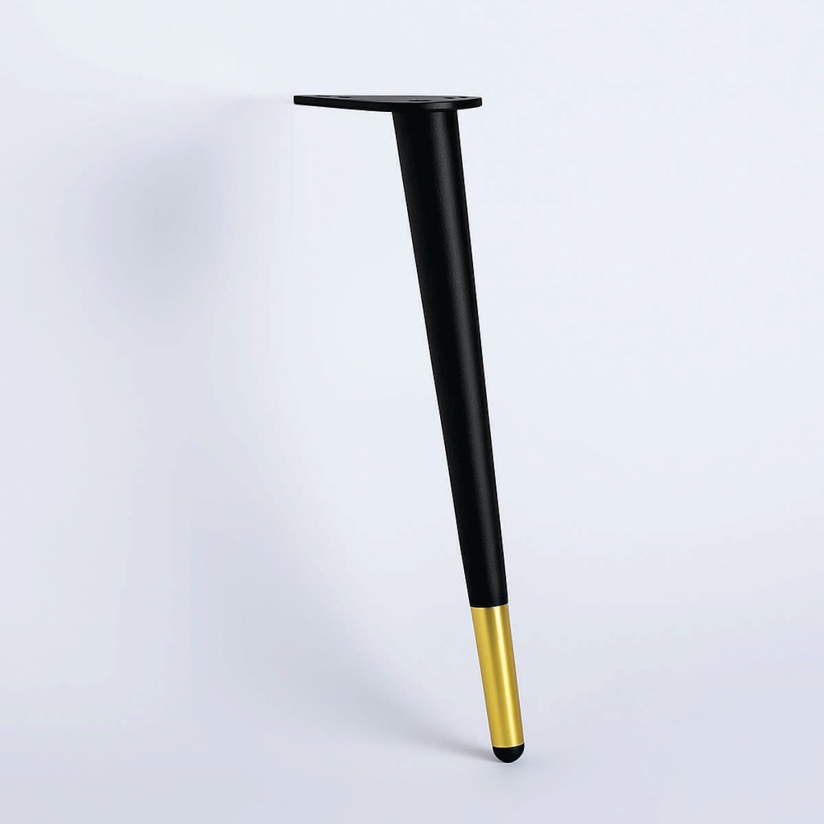 Pata metálica MS-287 , 40 Alt, 3 Diam may , 2 Diam men.