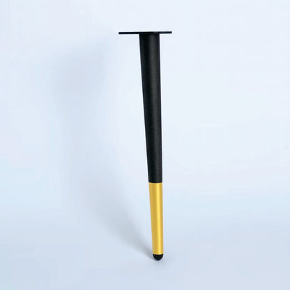 Pata metálica MS-287 , 40 Alt, 3 Diam may , 2 Diam men.