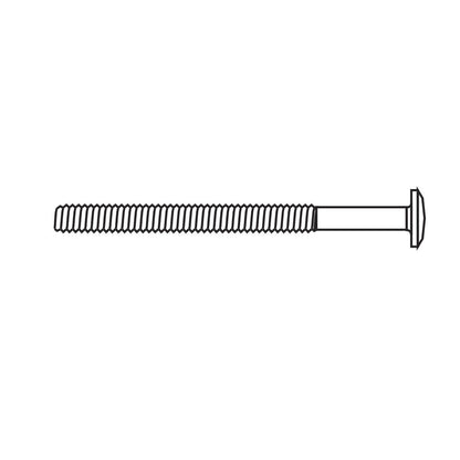 Perno phillips cabeza redonda 1/4" x 80 mm, 100 unidades