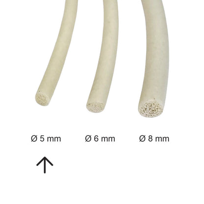 Vivo espuma FF205   Ø 5 mm, Rollo 500 m.