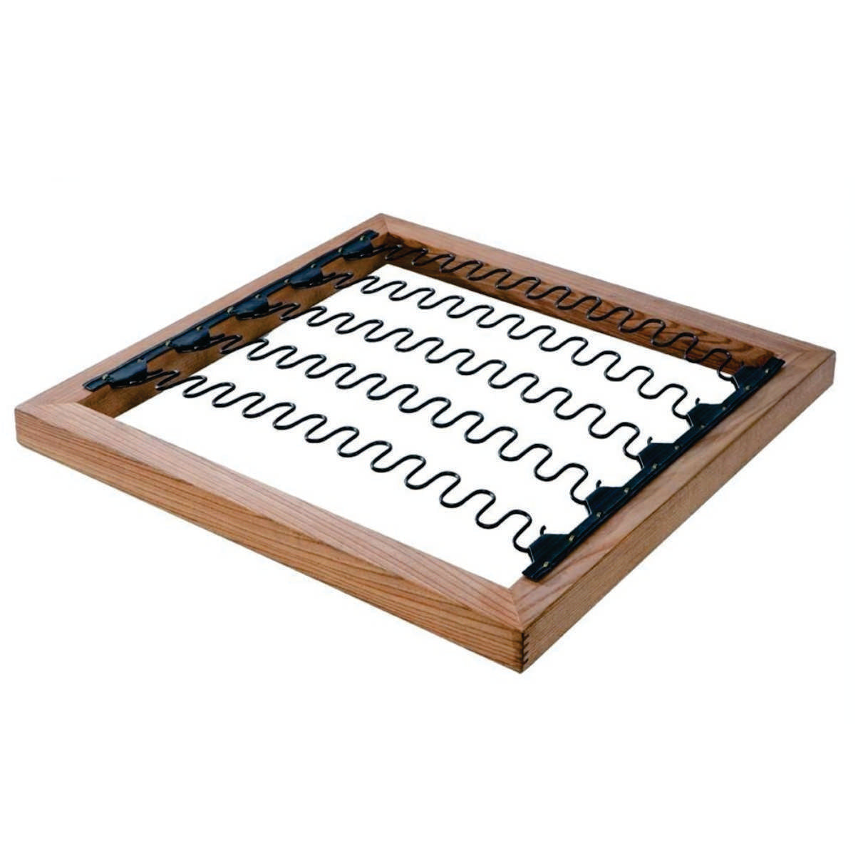 Tira Clip Plástico para resortes Zig Zag 12 cms de 200 mts.