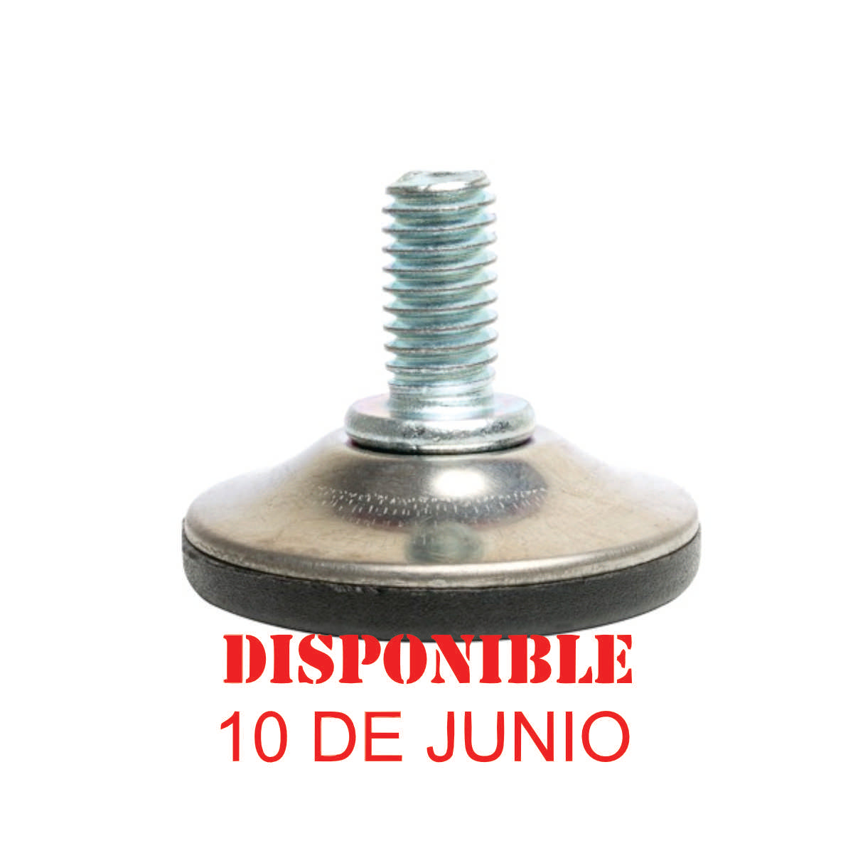 Patin regulable 3/8" D50 H33 mm, 50 unidades