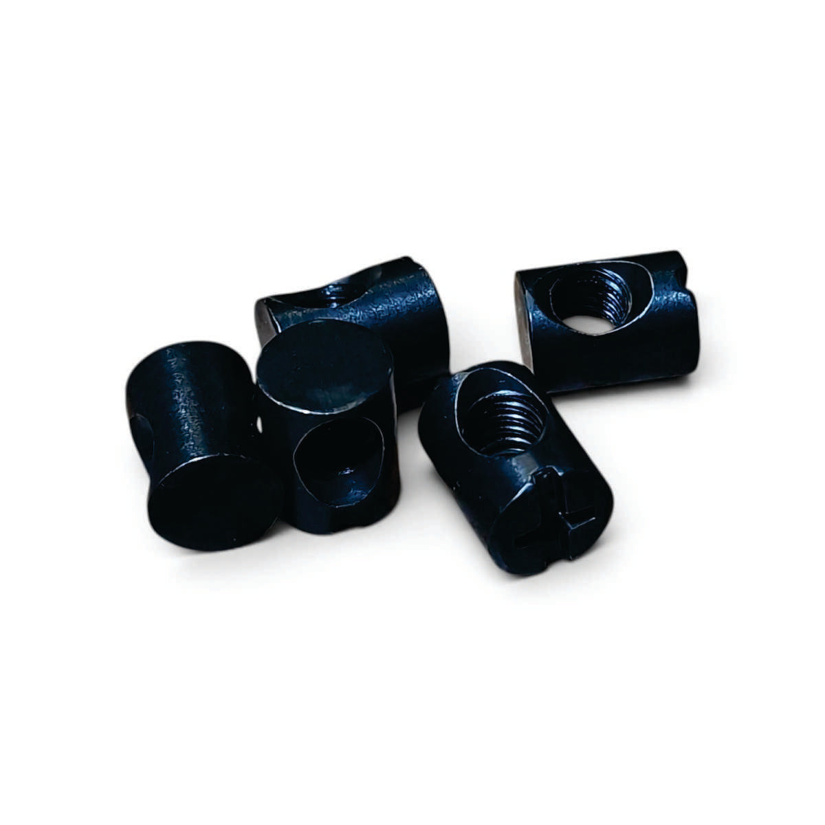 Tuerca barril 1/4" x 13mm, 100 unds
