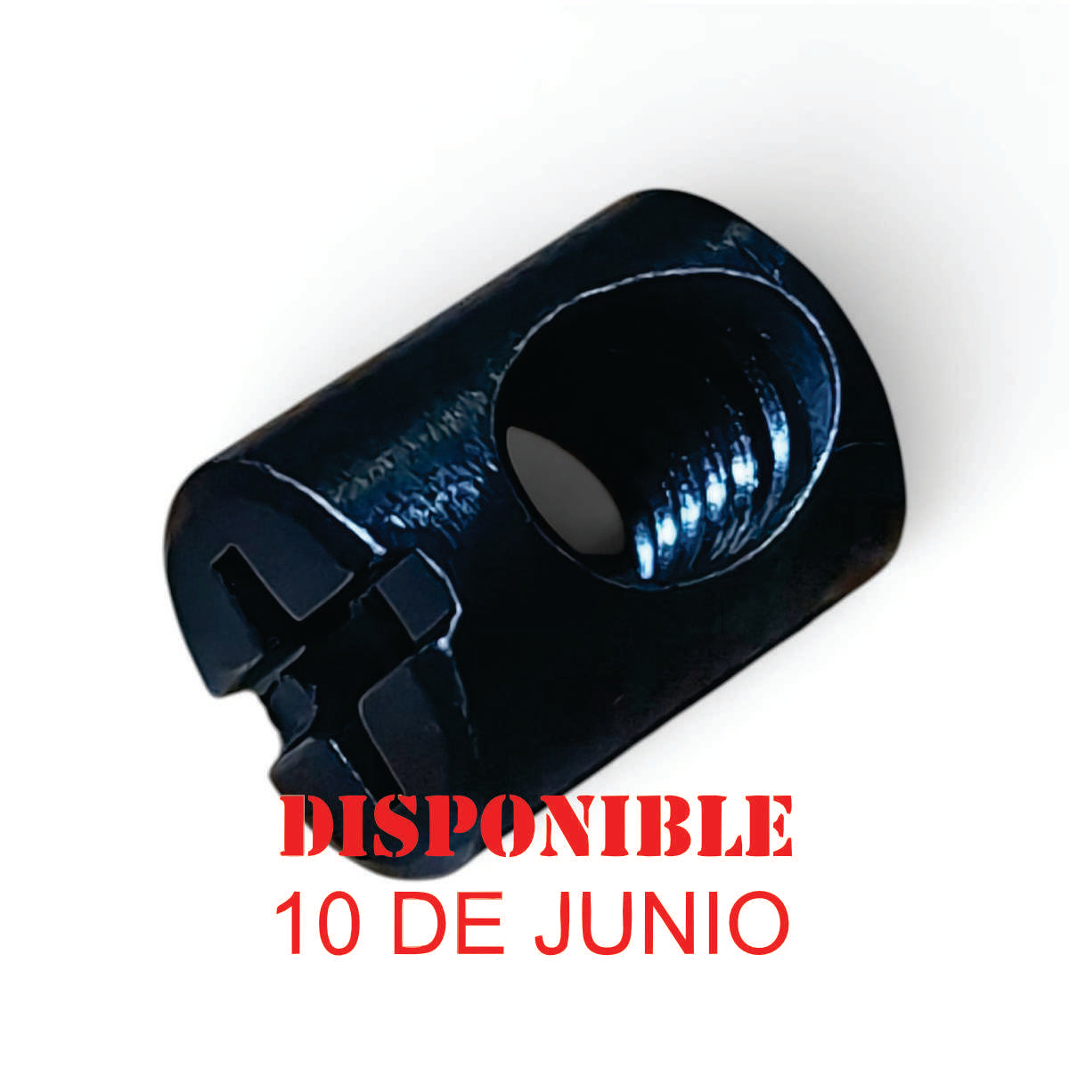 Tuerca barril 1/4" x 13mm, 100 unds