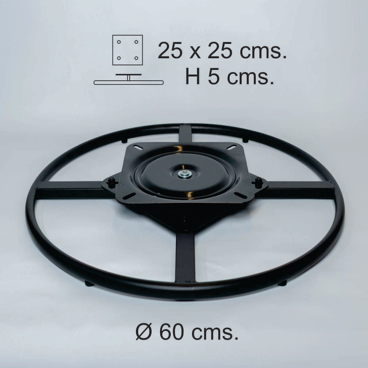 Base giratoria BG01 D60cm