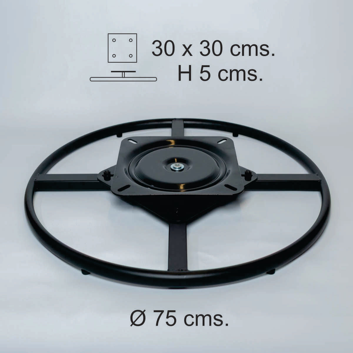 Base giratoria BG01 D75cm