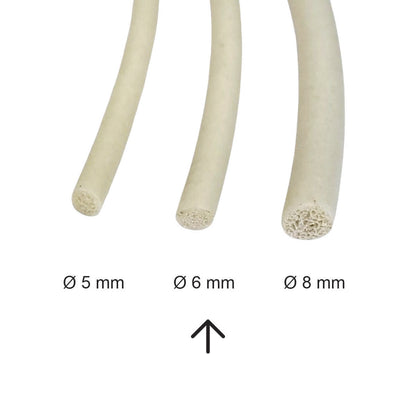 Vivo espuma FF206   Ø 6 mm, Rollo 400 m.