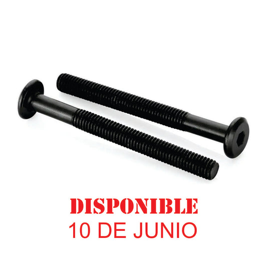 Parafuso allen 1/4" x 50mm, 100 unds