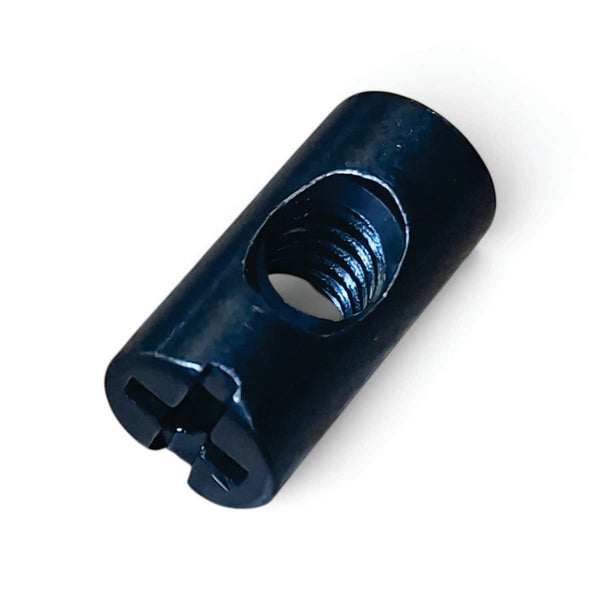 Tuerca barril 1/4" x 20mm, 100 unds