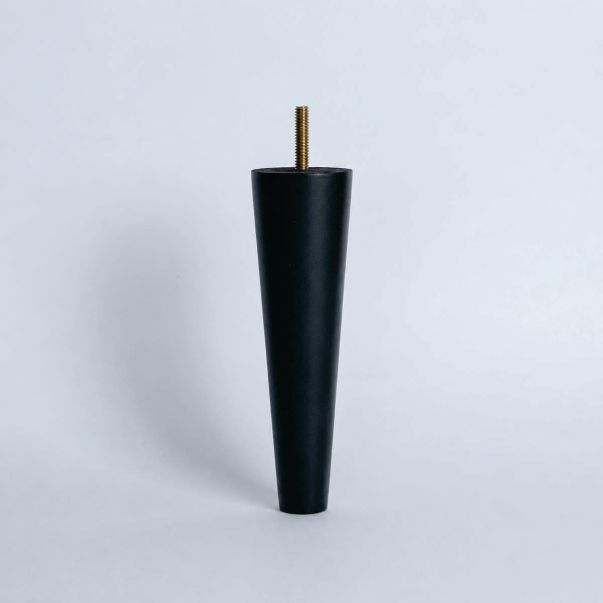 Pata madera TL1017, 17 Alt., 5 Diam may, 2,3 Diam men.
