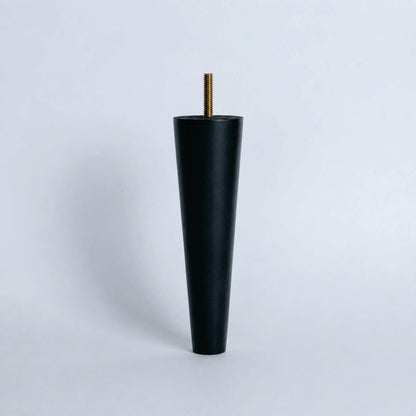 Pata madera TL1017, 17 Alt., 5 Diam may, 2,3 Diam men.