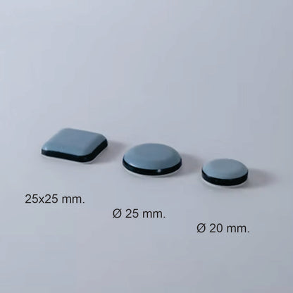 Tapilla TPFE , Ø 20 mm., 50 unds.-Tapilla plastica (Clavo patín) redonda de alta resistencia para muebles. Protege en forma efectiva todo tipo de rayones en superficies, como son los pisos flotantes, de madera e incluso cerámicos.-Accesorios-La Tapicería