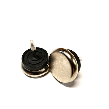 Pack Tapilla metálica (Clavo patín) redonda para muebles. Protege el piso de rayones. Protectores y terminacion de sillas, sillones, sofa y muebles. Accesorios. La Tapiceria. WZ 60163