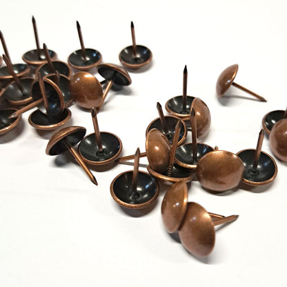 Clavo Tapicero Y012, 14 mm. , 500 unds.-TACHAS-Clavos Tapiceros Decorativos Dale un toque único y elegante a tus muebles con nuestros clavos tapiceros. Disponibles en una amplia variedad de modelos y colores, estos clavos combinan funcionalidad y estilo, perfectos para resaltar detalles en sofás, sillas, cabeceros y más. Fabricados con materiales de alta calidad, garantizan durabilidad y un acabado profesional. Elige entre diseños clásicos, modernos o vintage para personalizar cada proyecto con precisión y 