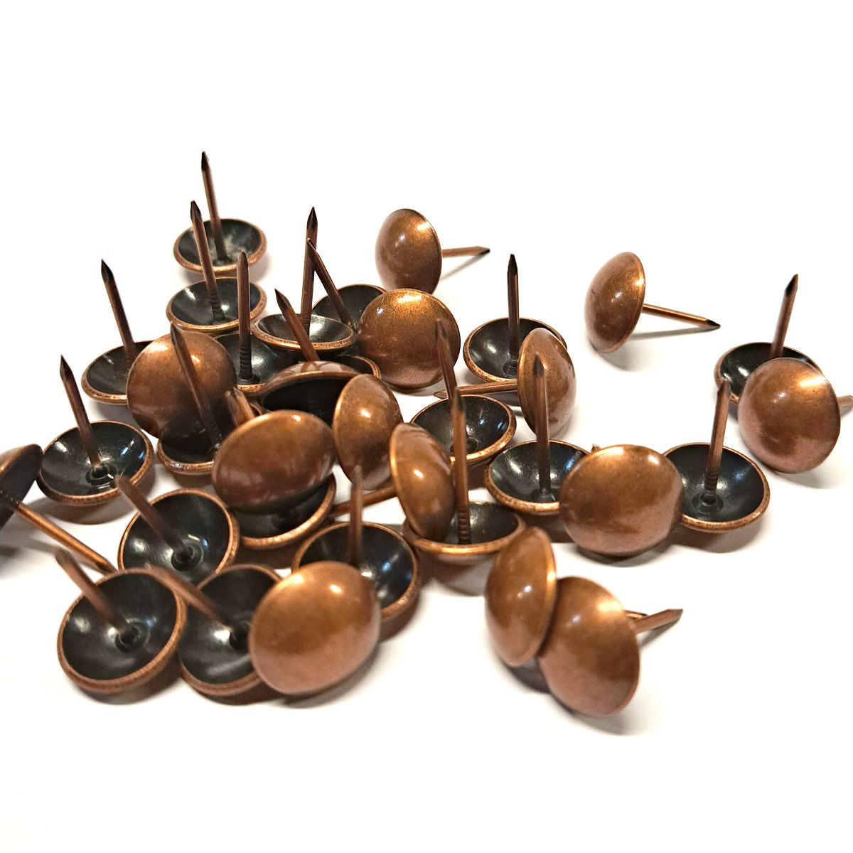 Clavo Tapicero Y012, 14 mm. , 500 unds.-TACHAS-Clavos Tapiceros Decorativos Dale un toque único y elegante a tus muebles con nuestros clavos tapiceros. Disponibles en una amplia variedad de modelos y colores, estos clavos combinan funcionalidad y estilo, perfectos para resaltar detalles en sofás, sillas, cabeceros y más. Fabricados con materiales de alta calidad, garantizan durabilidad y un acabado profesional. Elige entre diseños clásicos, modernos o vintage para personalizar cada proyecto con precisión y 