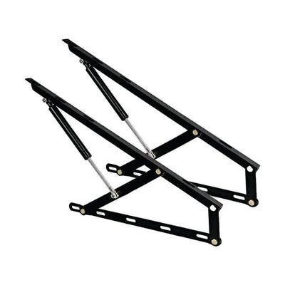 Bisagra cama con cilindro neumático. SH04B 60 cm Par-QY SH04B60-La Tapicería